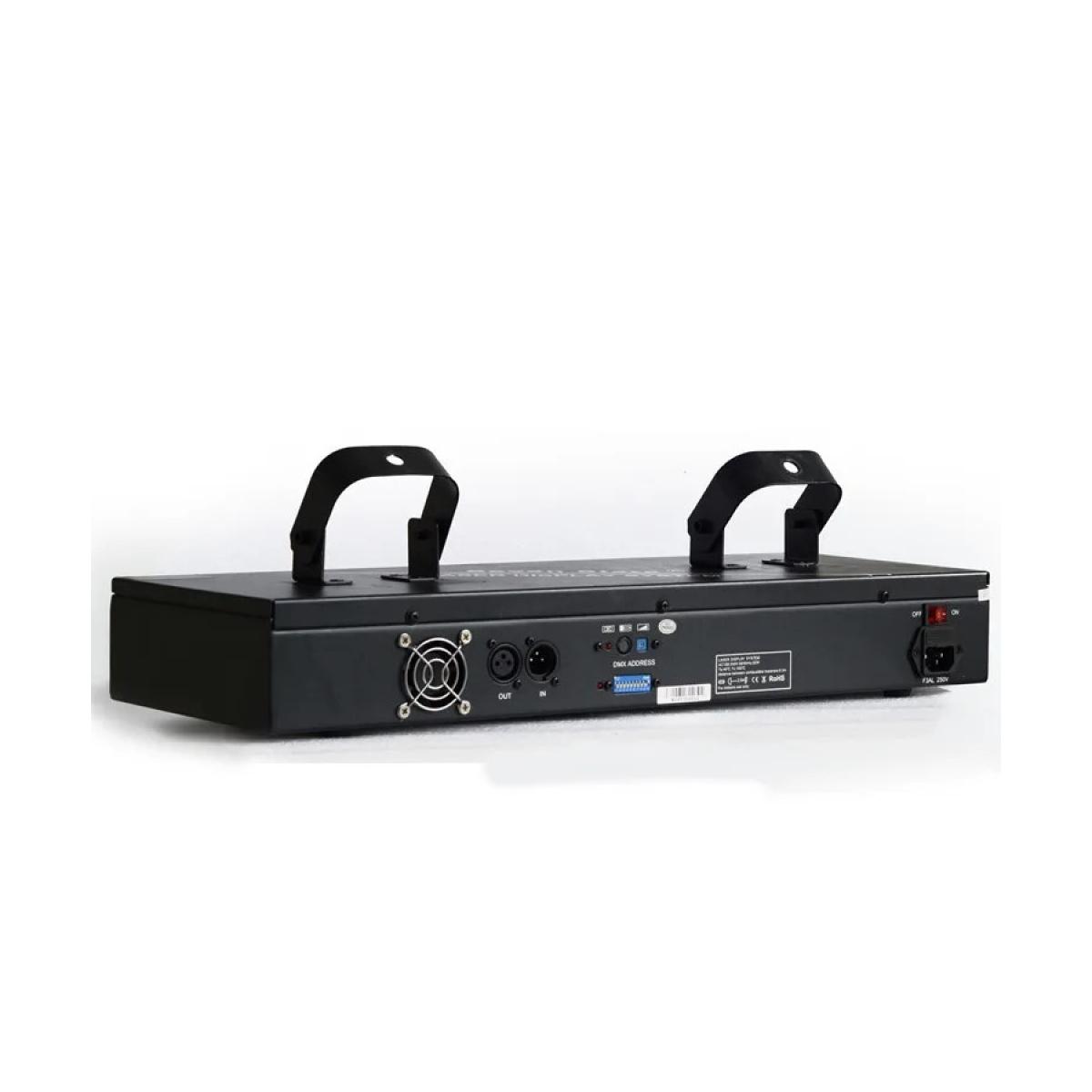 Proiettore Laser Professionale Rgbv 4 Teste 560Mw |Espa