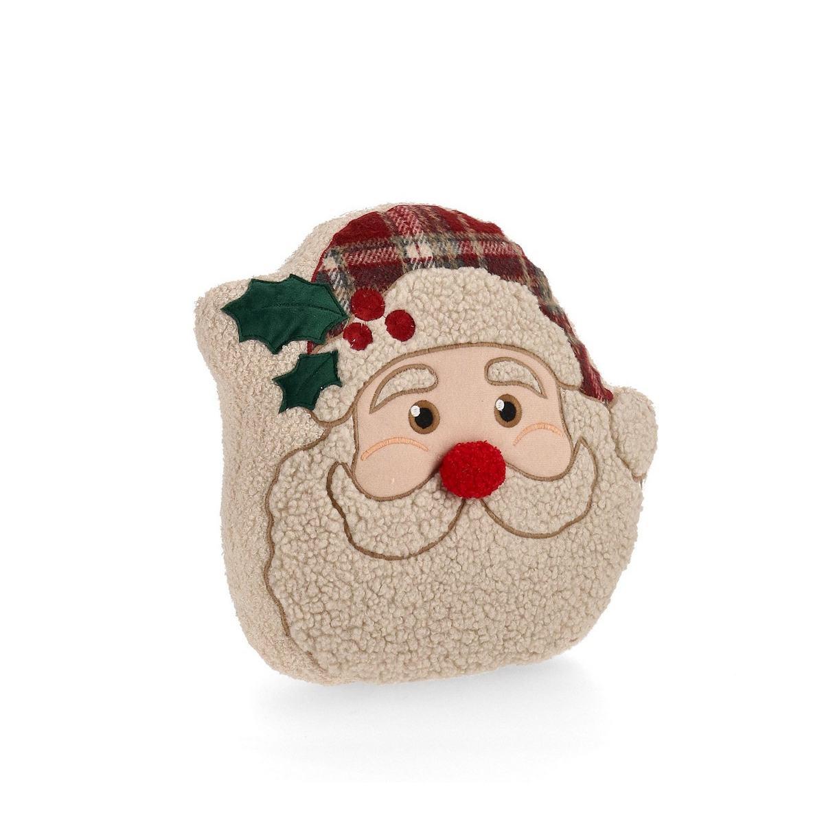 Cuscino Arredo in Tessuto Natale Babbo cm.38x38 |Bizzotto_197