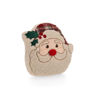 Cuscino Arredo in Tessuto Natale Babbo cm.38x38 |Bizzotto_197