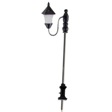 Lampione Metallo 3,5V Luce Led Calda cm.1,5xh7 |Rossi Rosa