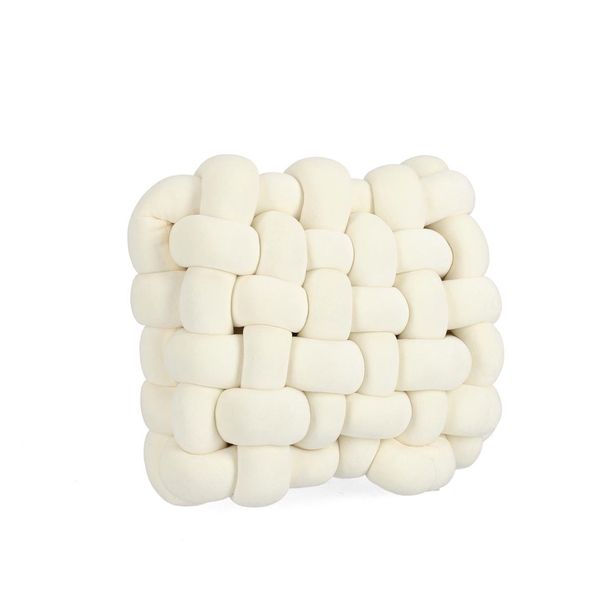 Cuscino Arredo Entwine Bianco 30x30 |Bizzotto_116