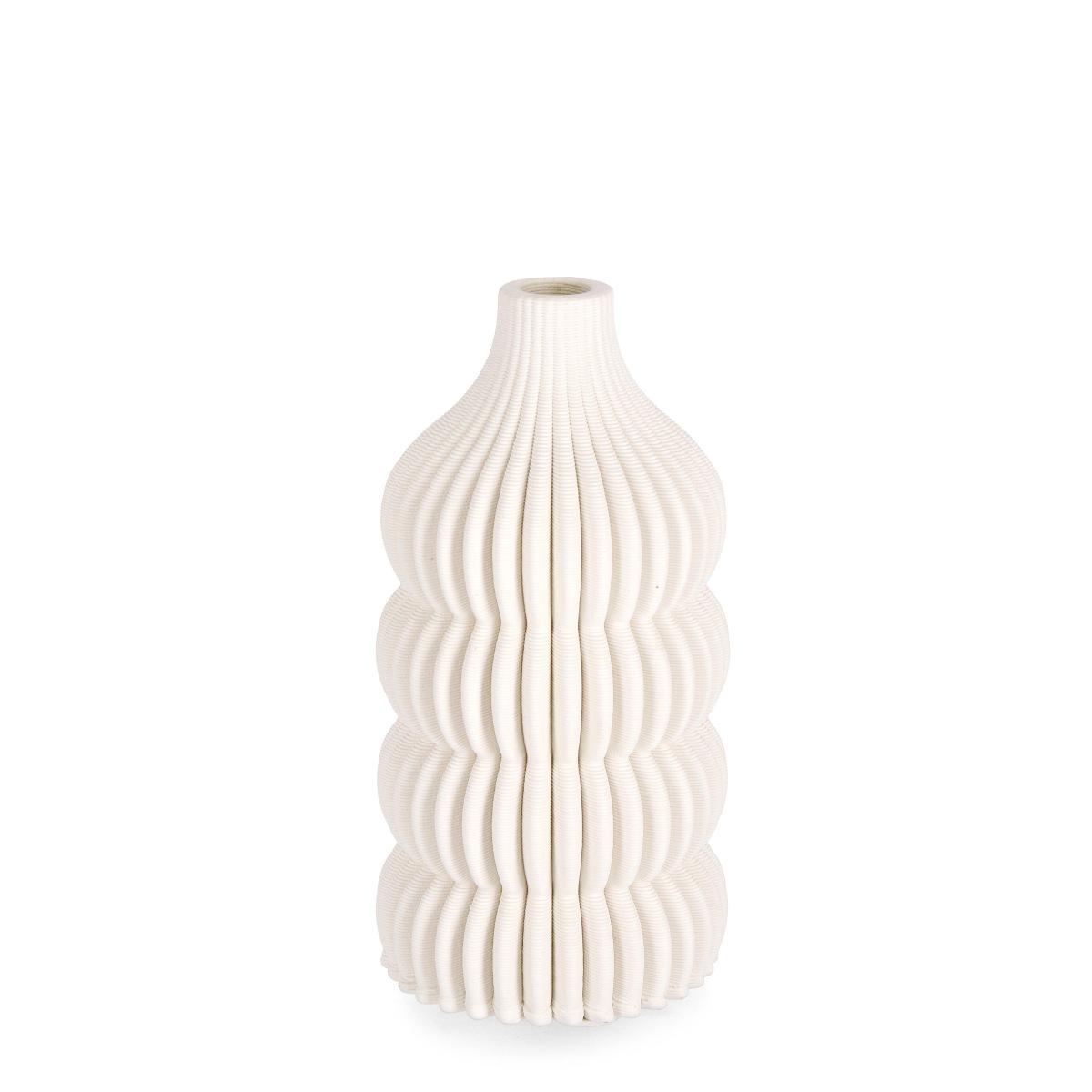 Vaso Ceramica Ilsa Bianco cm.11x20 |Bizzotto_247