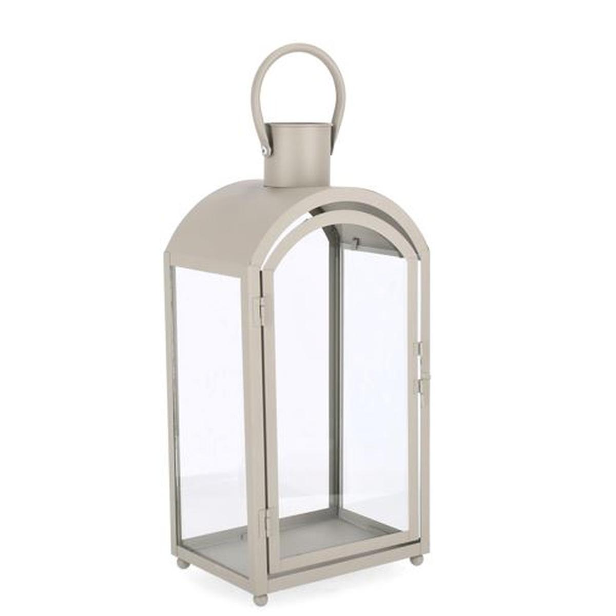 Lanterna cm.56 Metallo Jillian Grigia |Bizzotto_632