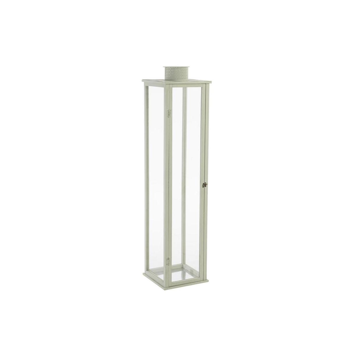 Lanterna cm.129 Legno/Metallo Torsti Verde |Bizzotto_120