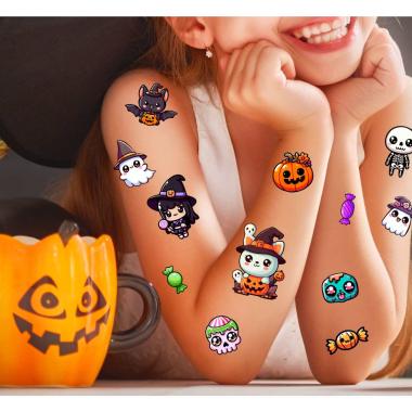 Tatuaggi Corpo Halloween Rimovibili Assortiti |Guirca