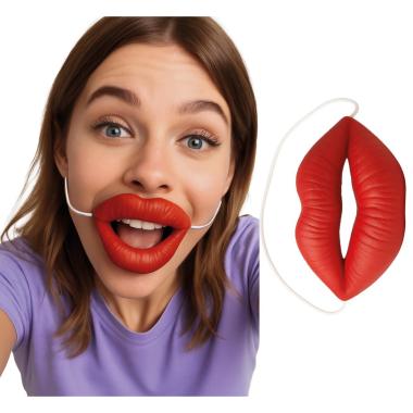 Bocca Con Labbra Rosse Grottesche |Guirca