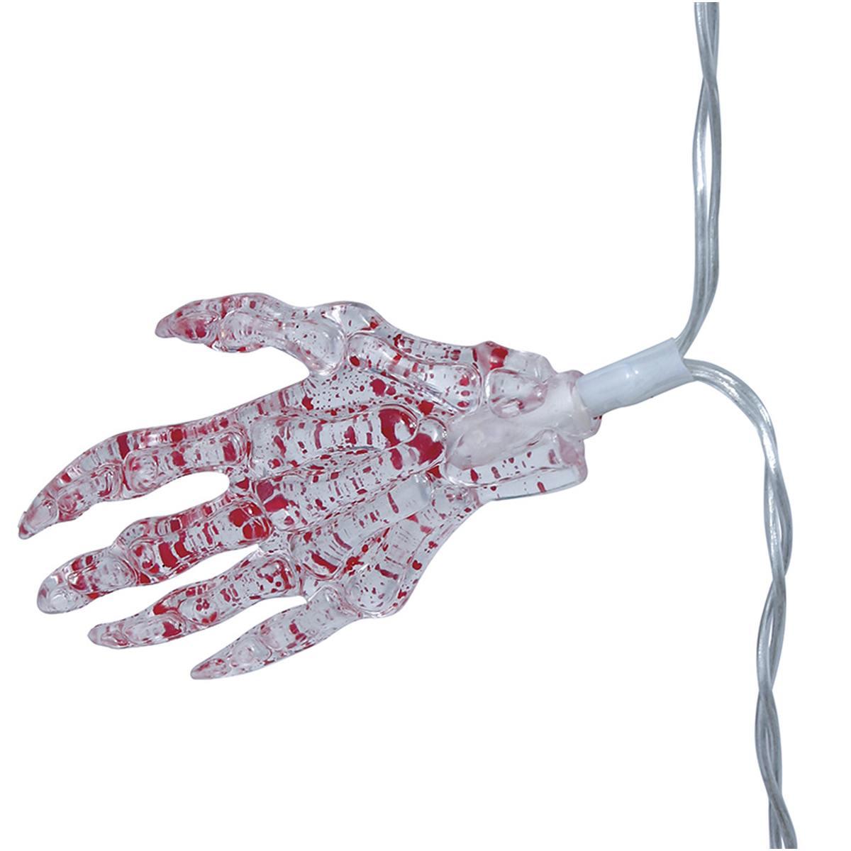 Festone Halloween Mani Scheletro Luminose cm.115 |Guirca
