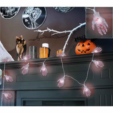 Festone Halloween Mani Scheletro Luminose cm.115 |Guirca