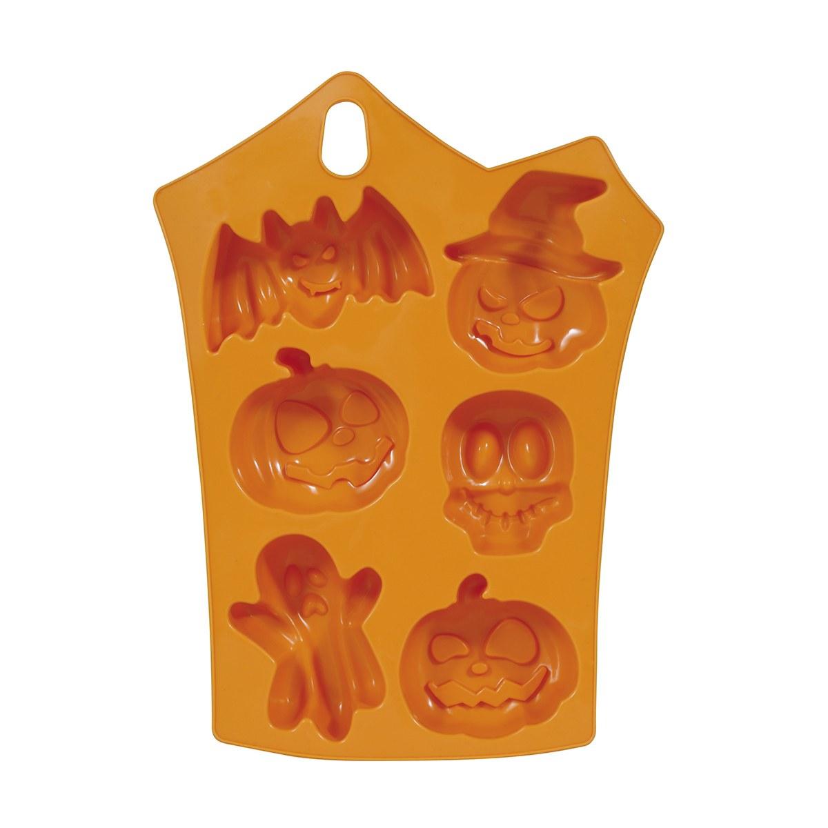 Stampo Silicone Halloween Biscotti Con Soggetti Ass. Set pz.6 |Guirca