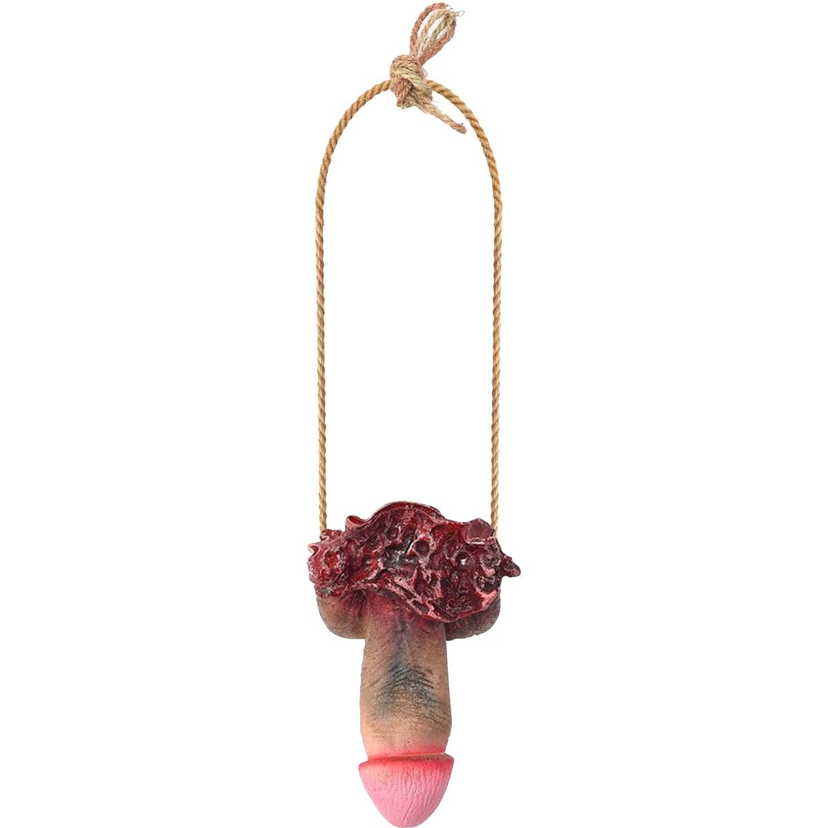 Collana Con Pene Lattice Insanguinato cm.12 |Guirca
