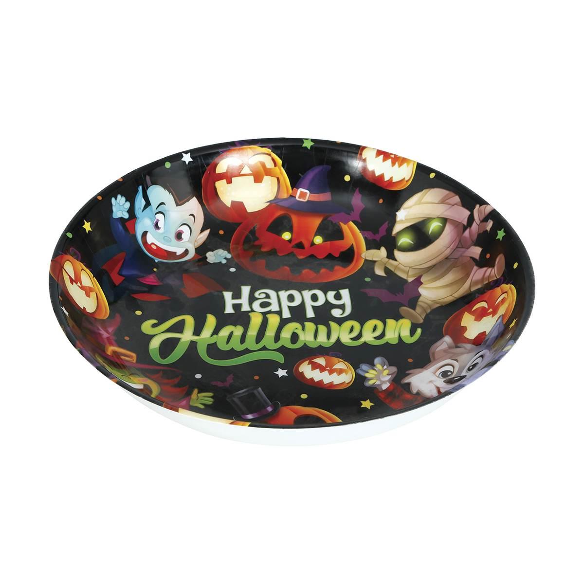 Ciotola Halloween Pvc Happy Halloween cm.Ø32 |Guirca