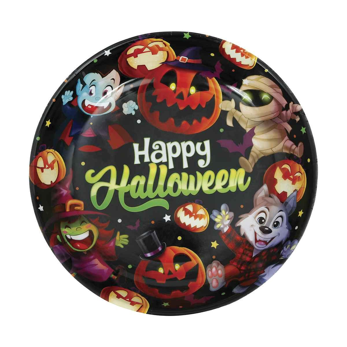Ciotola Halloween Pvc Happy Halloween cm.Ø32 |Guirca