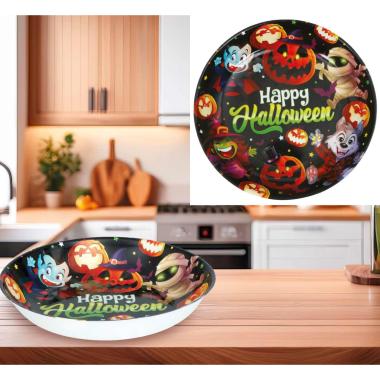 Ciotola Halloween Pvc Happy Halloween cm.Ø32 |Guirca