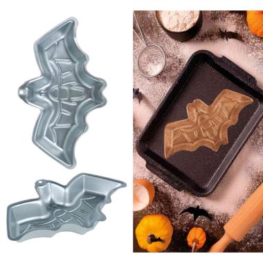Stampo Alluminio Halloween Dolci Pipistrello cm.32x19 |Guirca
