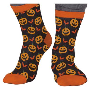 Calzini Halloween Con Zucche |Guirca