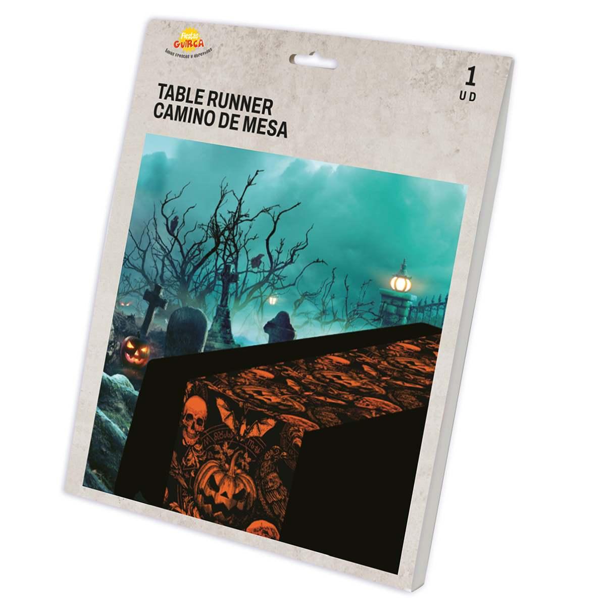 Runner Halloween Zucche Gotiche cm.28x275 |Guirca