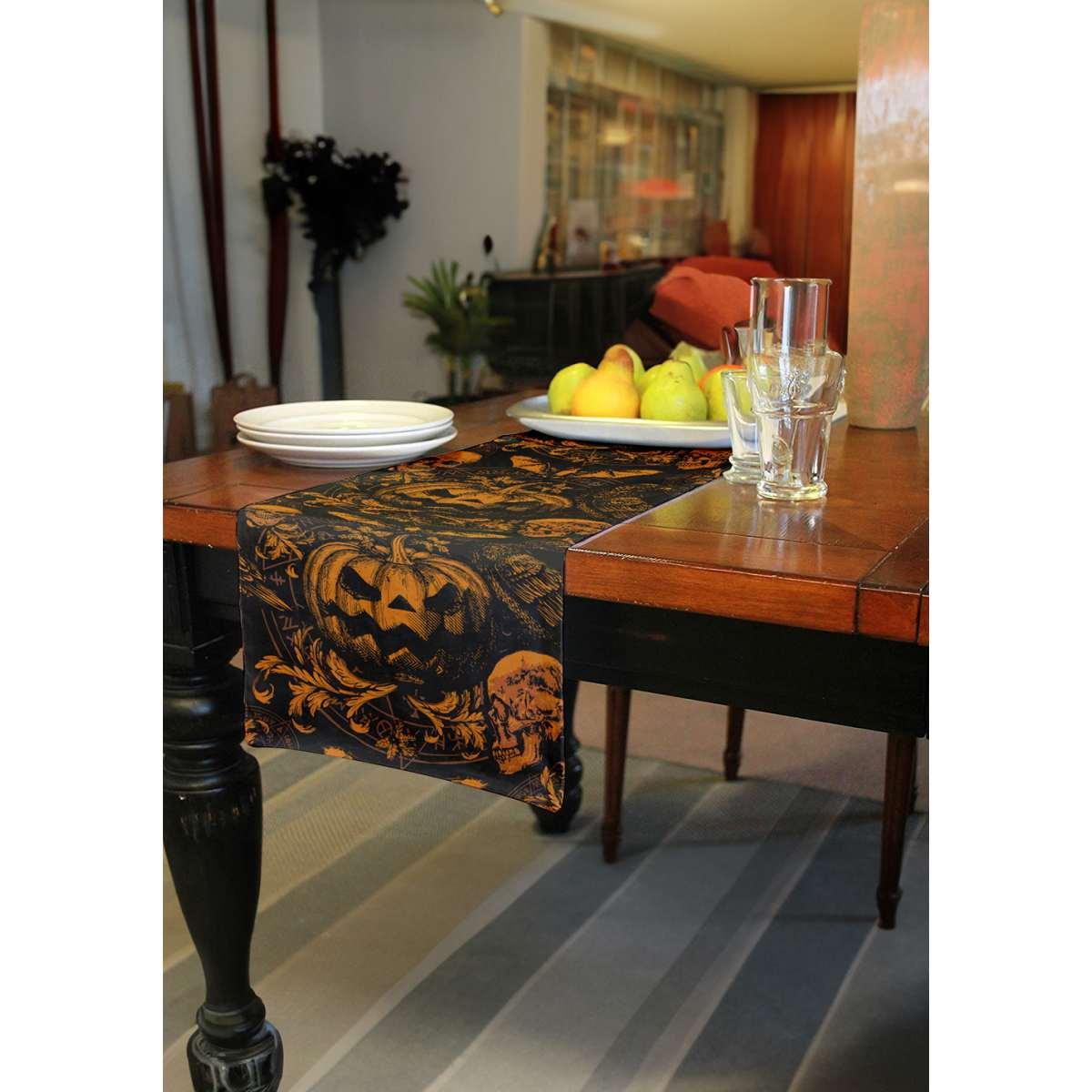 Runner Halloween Zucche Gotiche cm.28x275 |Guirca