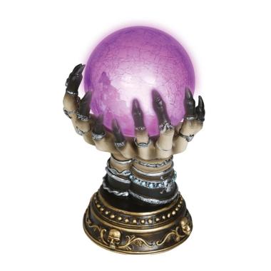 Sfera Magica Caleidoscopica Con Mano E Luci cm.Ø23 |Guirca