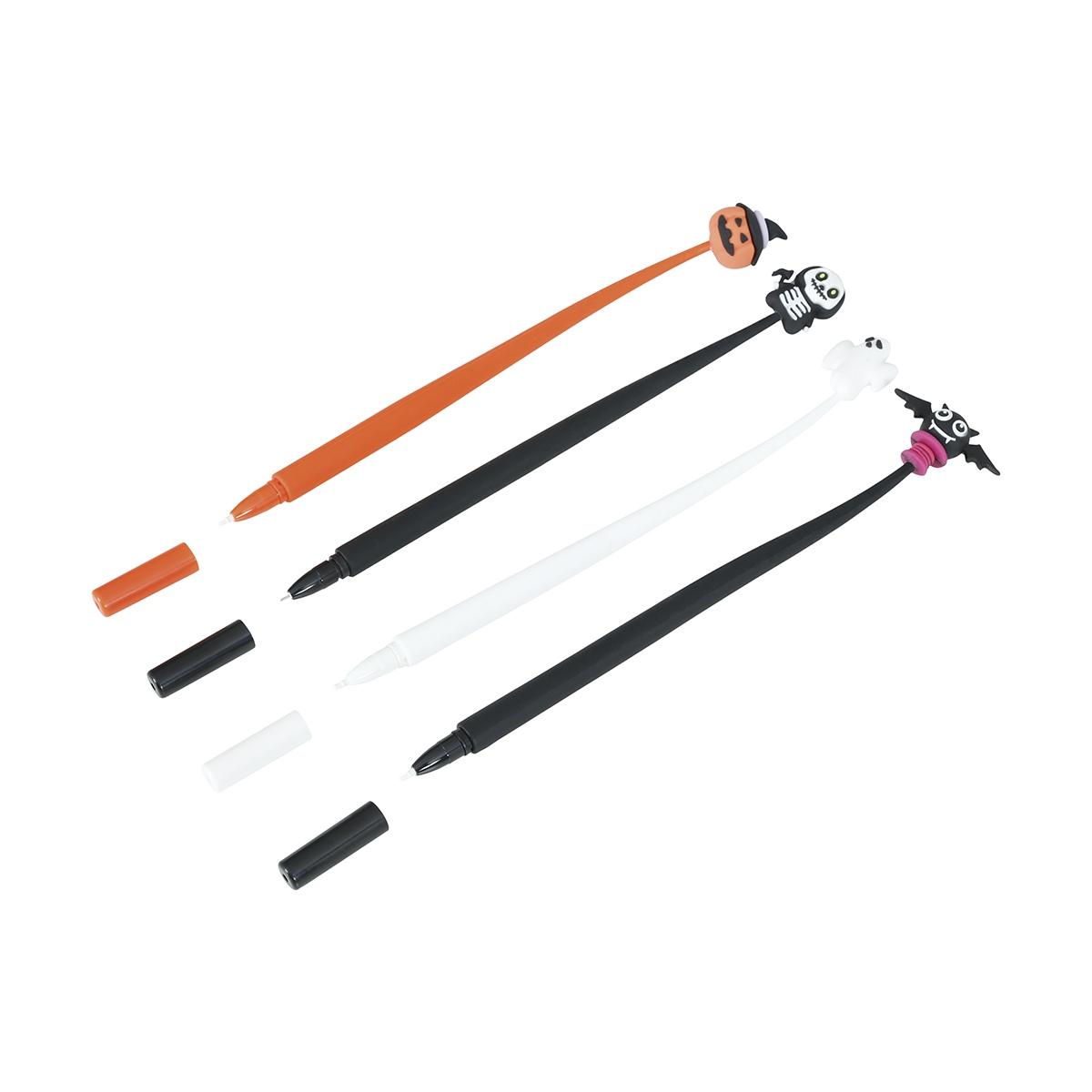 Penna Halloween Con Soggetti Assortiti Morbidosi In 4 Modelli |Guirca