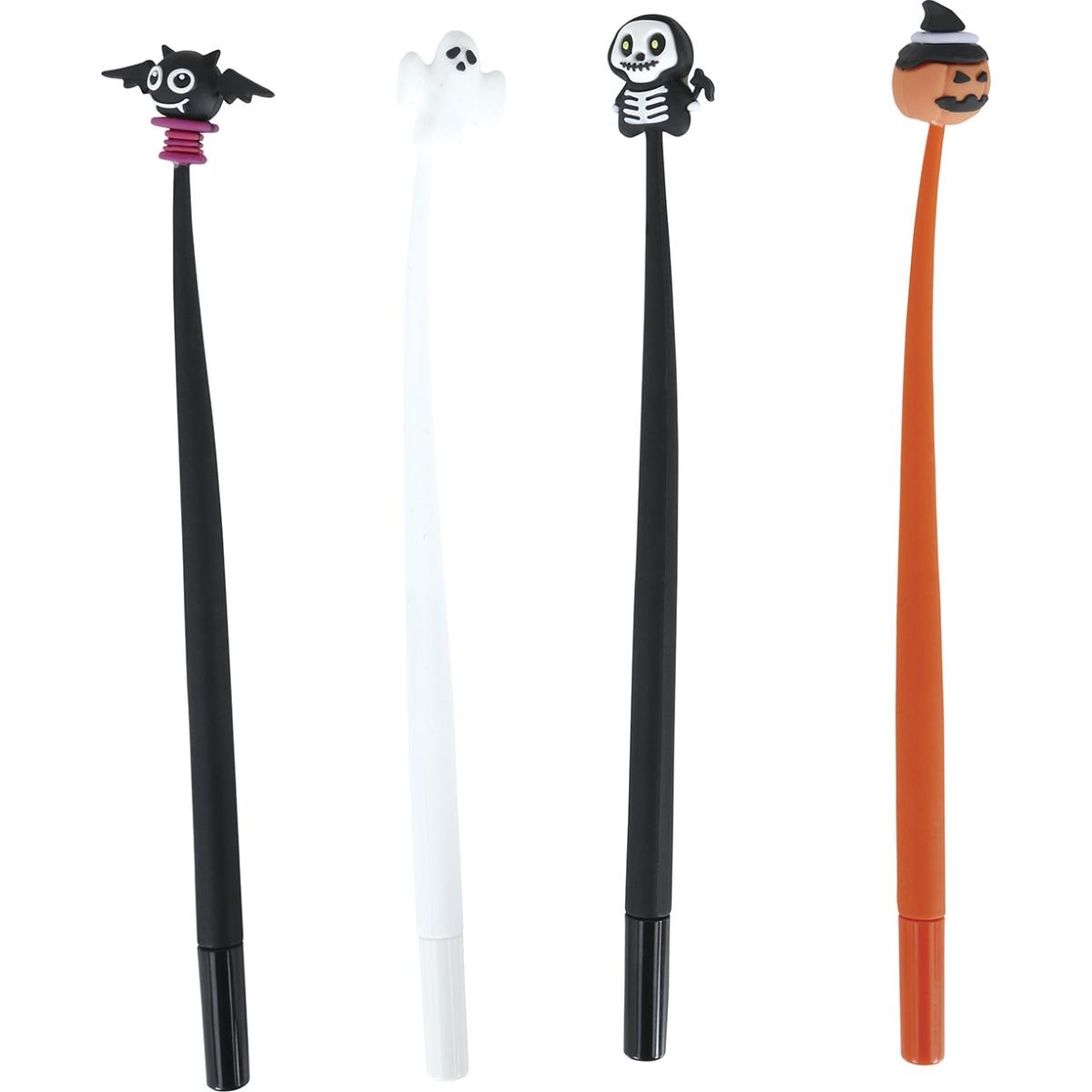 Penna Halloween Con Soggetti Assortiti Morbidosi In 4 Modelli |Guirca