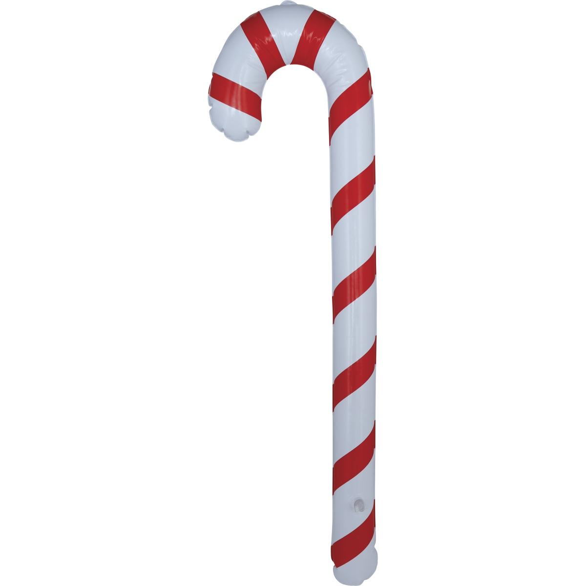 Decorazione Natalizia Bastoncino Candy Rosso Gonfiabile cm.90 |Guirma_079