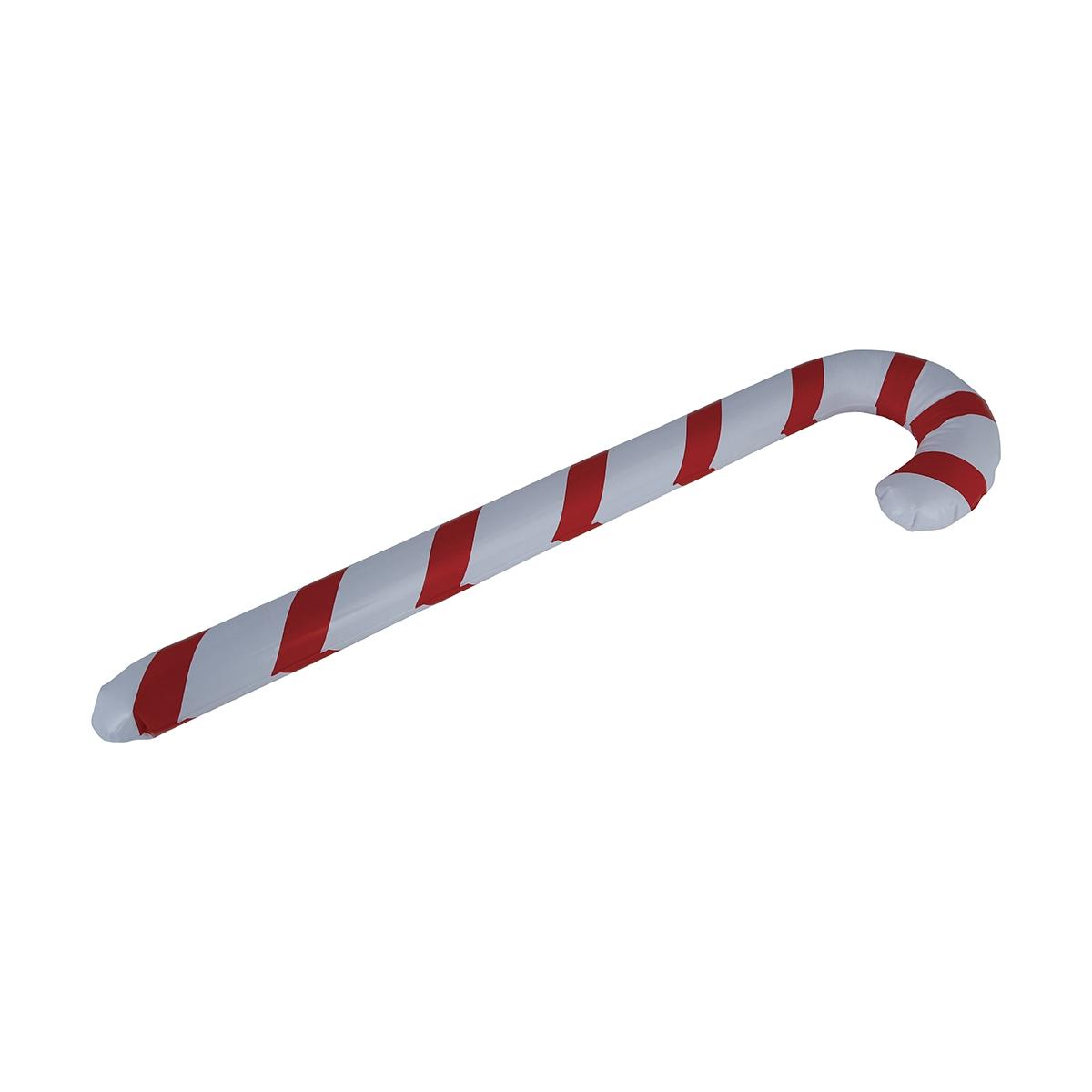 Decorazione Natalizia Bastoncino Candy Rosso Gonfiabile cm.90 |Guirma_079