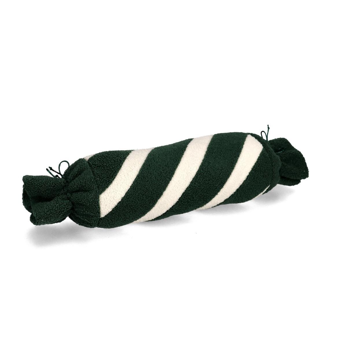 Cuscino Arredo in Tessuto Natale BonBons Caramella Verde cm.54x13 |Bizzotto_219