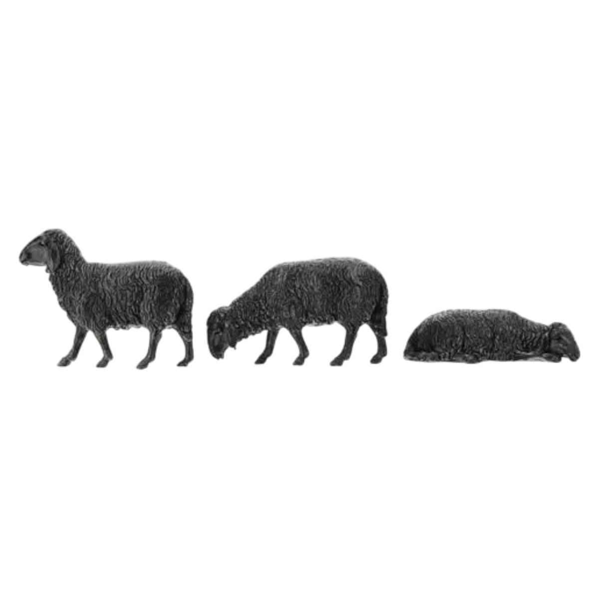 Animali Pecore Nere Set pz.3 cm.10 |Moranduzzo