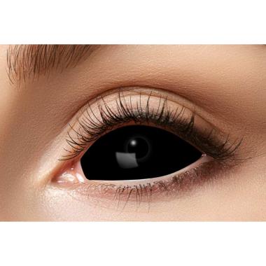 Lenti A Contatto Semestrale Sclera Black Eye Set pz.2 |Zoelibat