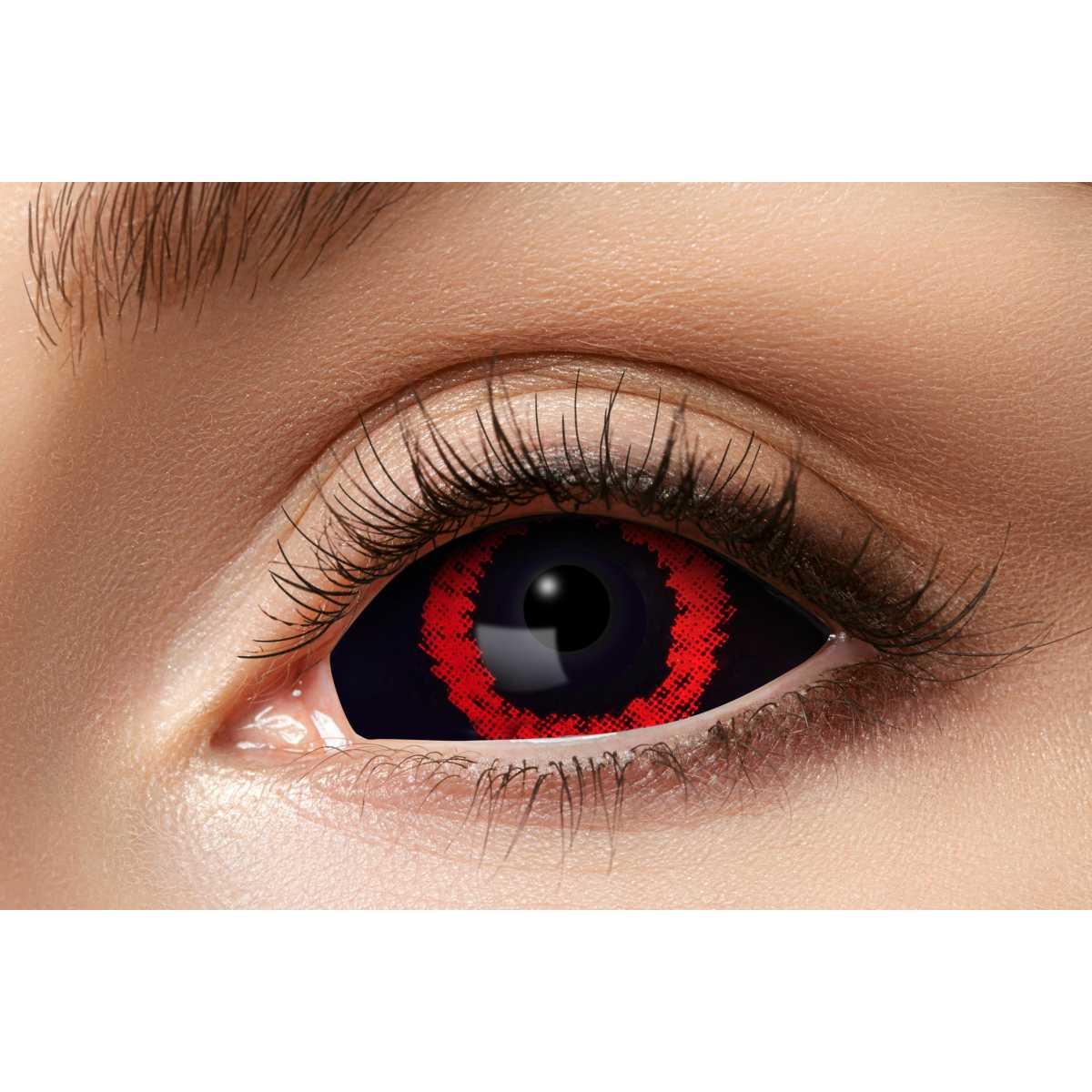 Lenti A Contatto Semestrale Sclera Red Demon Set pz.2 |Zoelibat