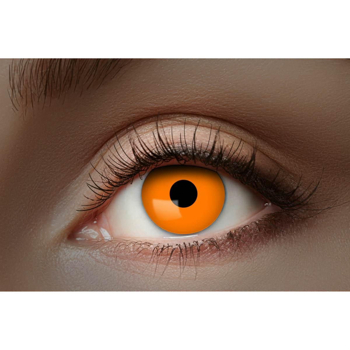 Lenti A Contatto Mensili Uv Flash Orange Set pz.2 |Zoelibat