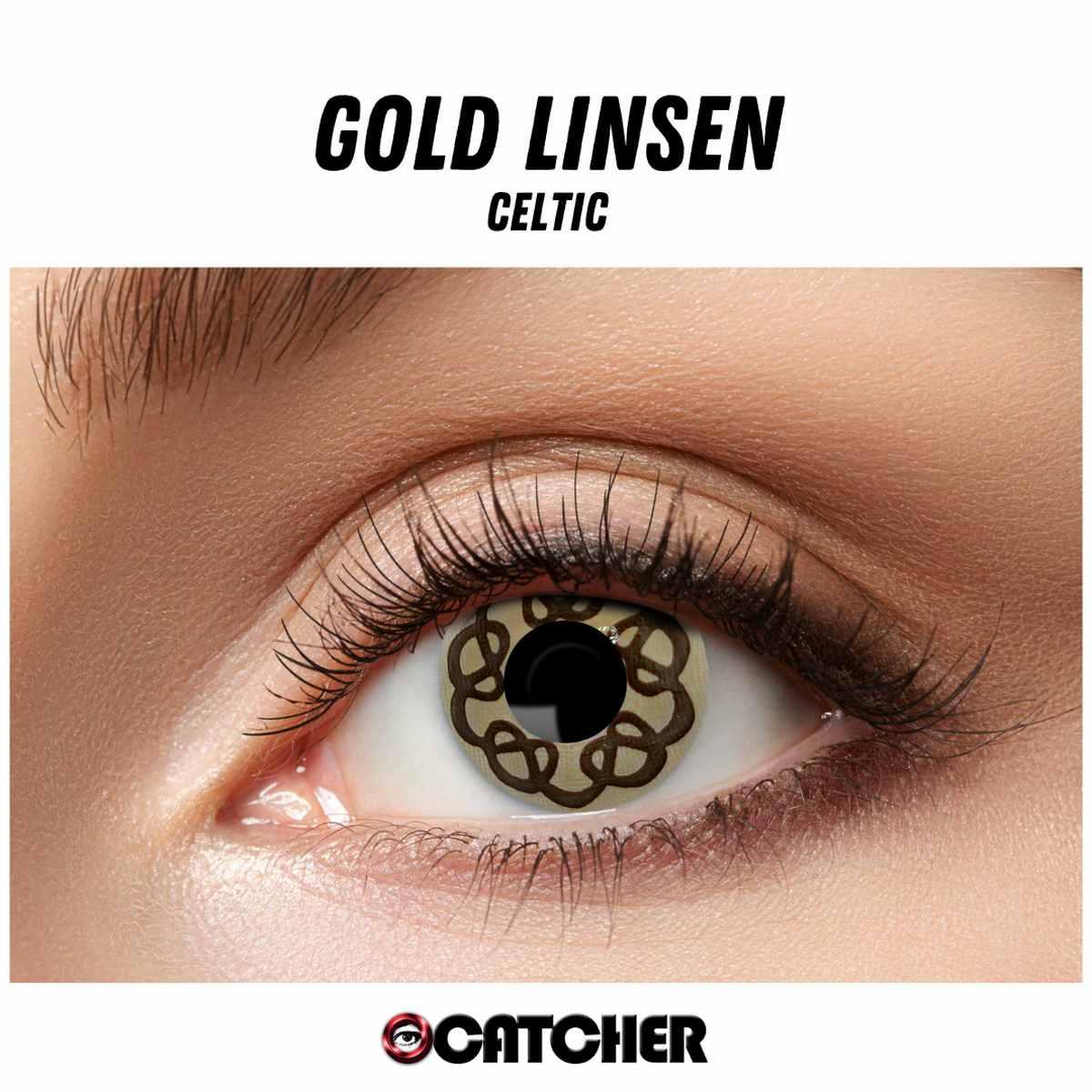 Lenti A Contatto 12 Mesi Gold Celtic Set pz.2 |Zoelibat