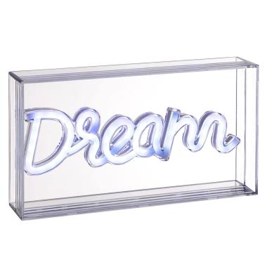 Scritta Led Dream Color USB cm. |Montemaggi_669