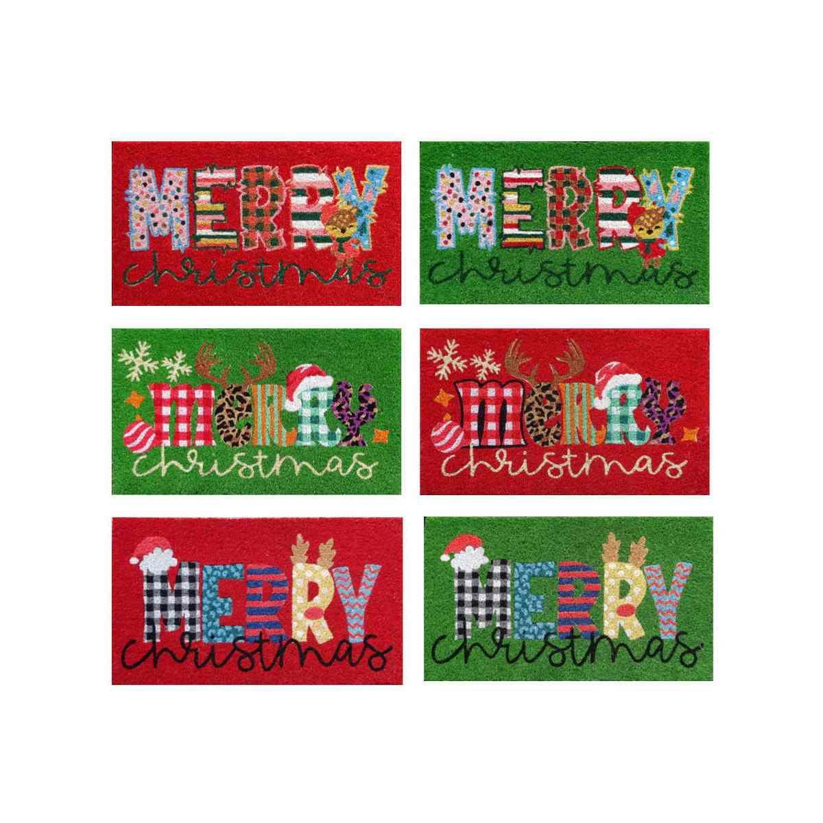 Zerbino cm.40x70 Cocco Natale Merry Christmas |Montemaggi_078C