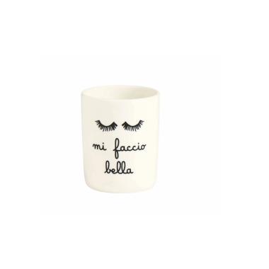 Portacosmetici Ceramica Mi Faccio Bella Simple |_032