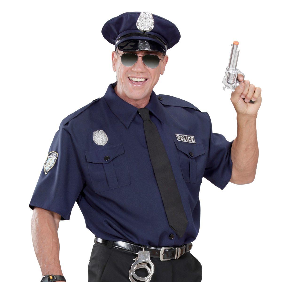 Camicia Poliziotto con Cravatta e Cappello |Uomo_I3_09226