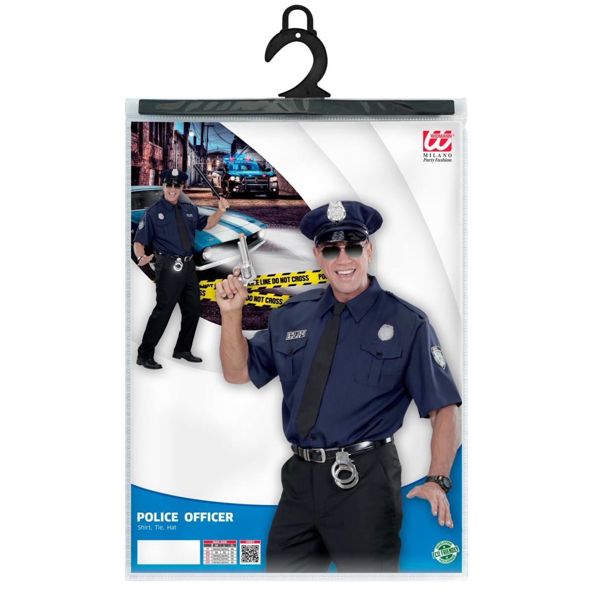 Camicia Poliziotto con Cravatta e Cappello |Uomo_I3_09226