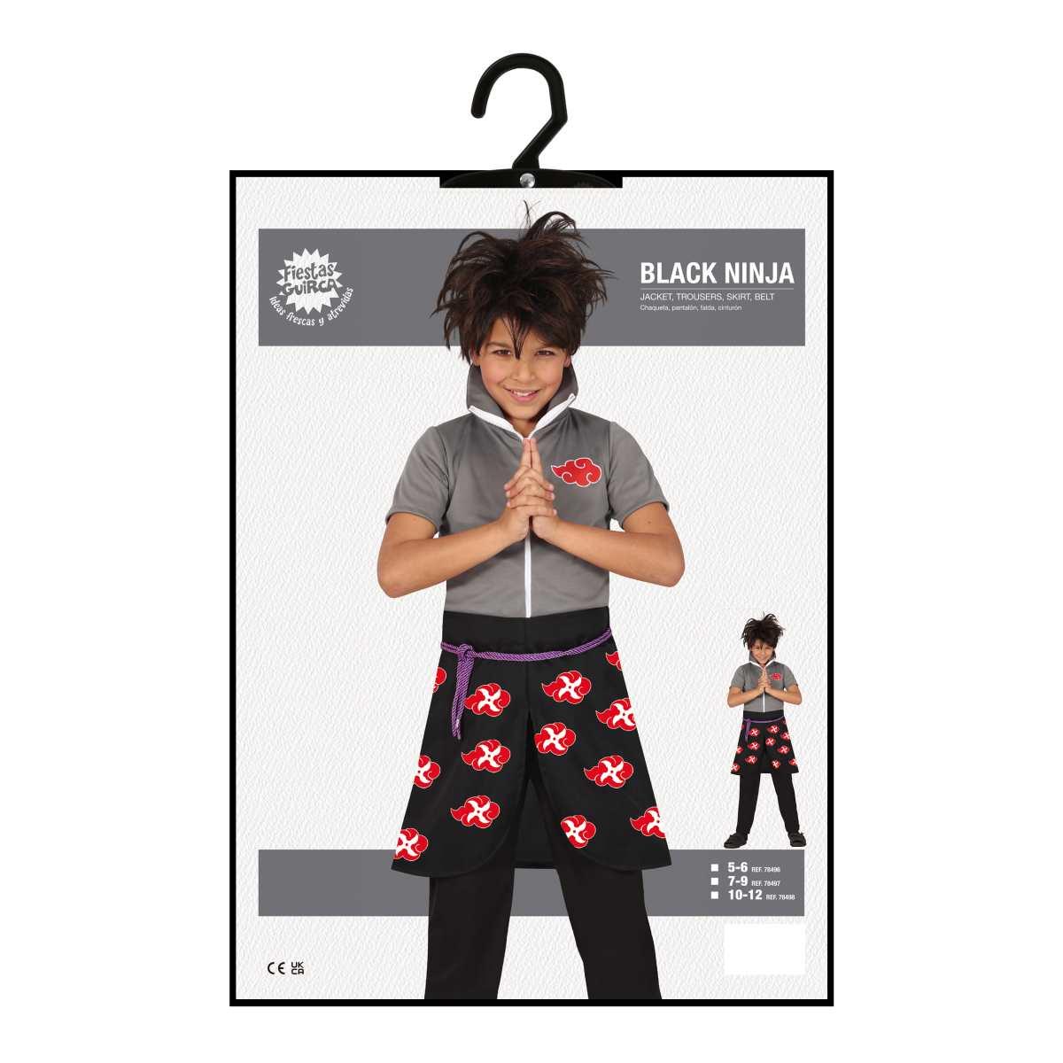 Costume Lottatore Karate Ninja |Bambino_D1_02136
