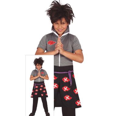 Costume Lottatore Karate Ninja |Bambino_D1_02136