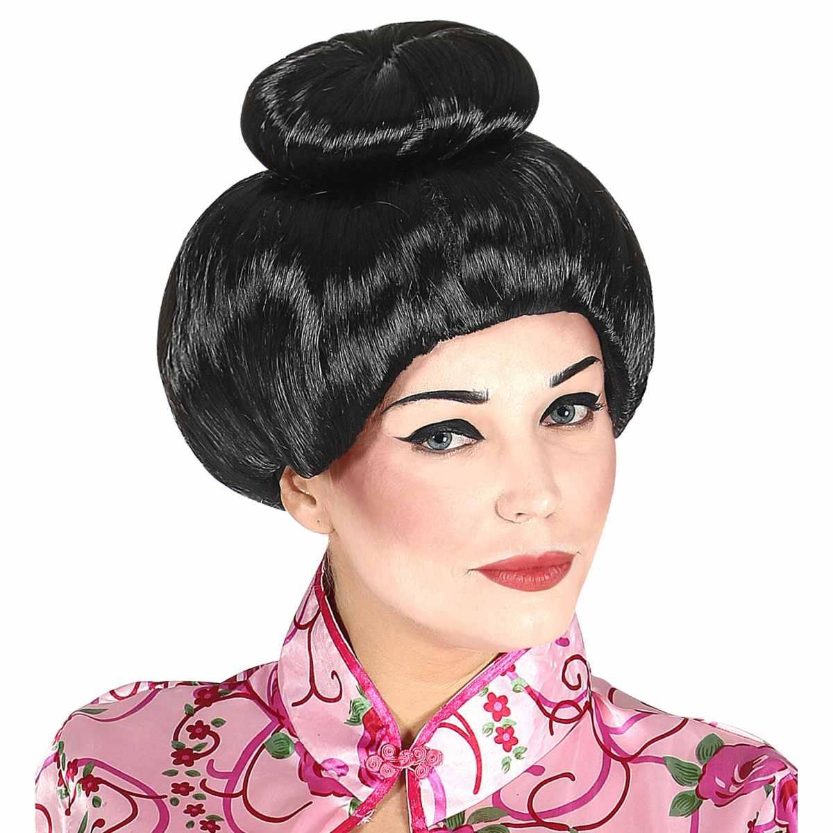 Parrucca Geisha Con Cignon |Widmann