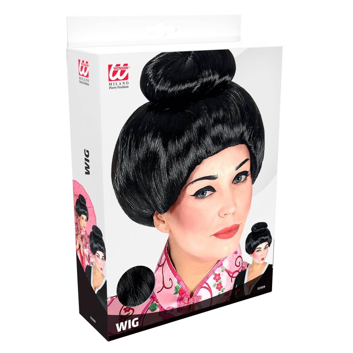 Parrucca Geisha Con Cignon |Widmann