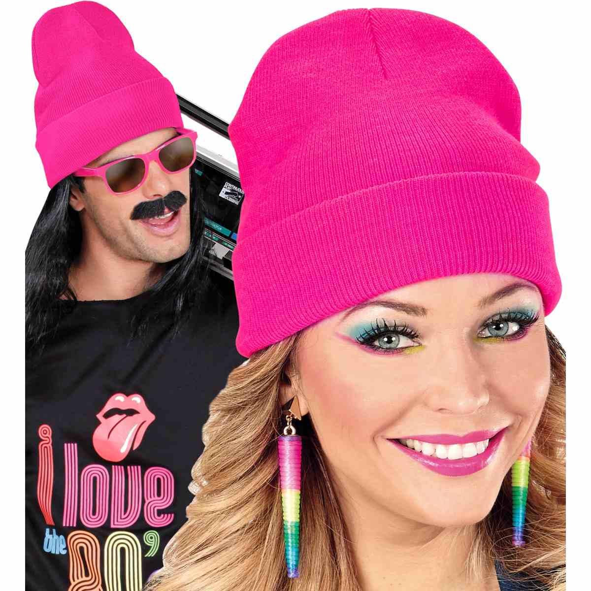 Cappello Berretto Rosa Fluo Lana |Widmann