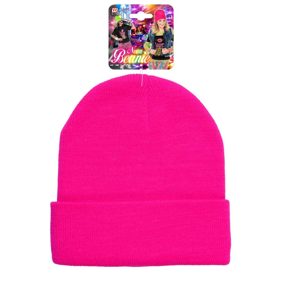 Cappello Berretto Rosa Fluo Lana |Widmann