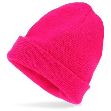 Cappello Berretto Rosa Fluo Lana |Widmann