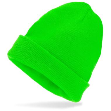 Cappello Berretto Verde Fluo Lana |Widmann