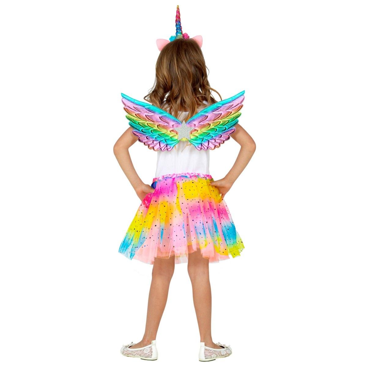 Ali Unicorno Multi con Gonna e Cerchietto |Bambina _232