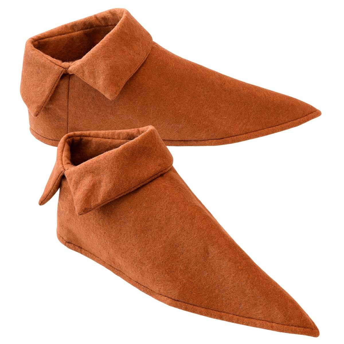 Copriscarpe Medievali Marroni pz.2 |Widmann