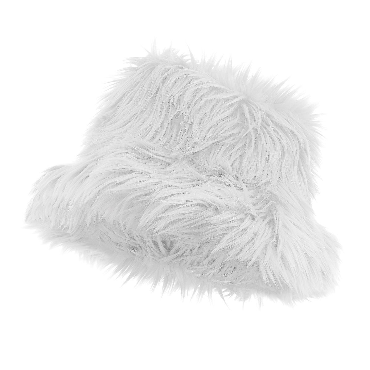 Cappello Pescatore Peluche Bianco |Widmann