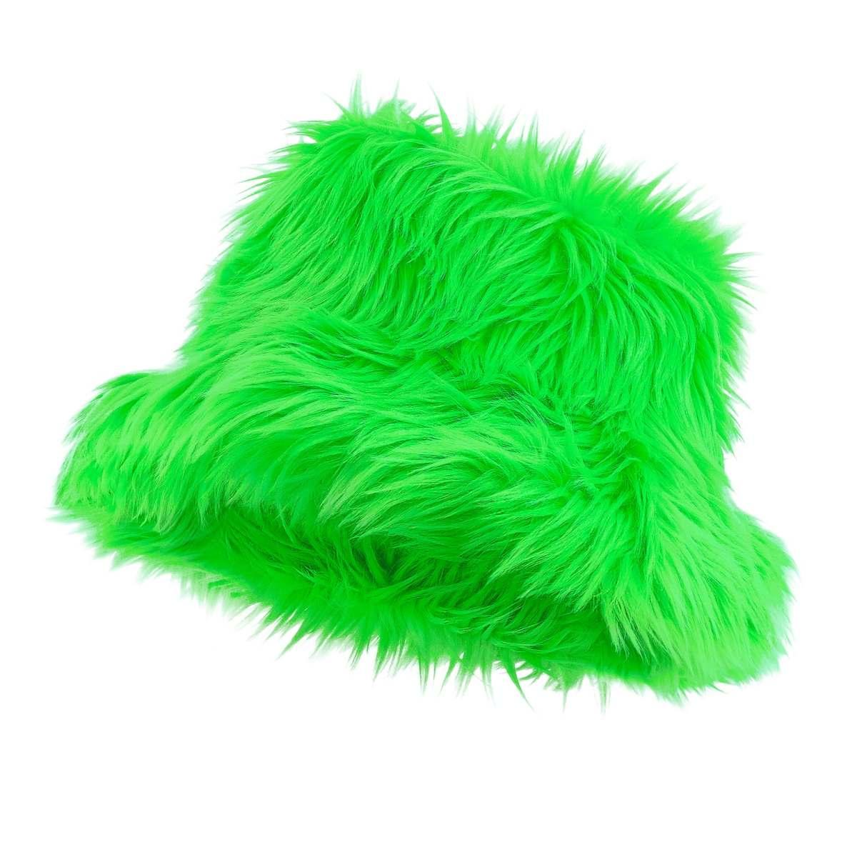 Cappello Pescatore Peluche Verde |Widmann