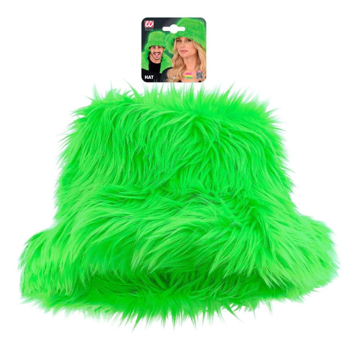 Cappello Pescatore Peluche Verde |Widmann